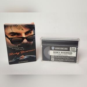 Super Rare "Risky Business" 8mm Video 8 Tape Warner Home Video